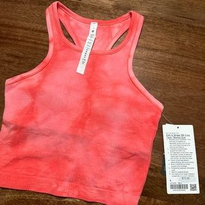 New with tags lululemon Ebb crop tank